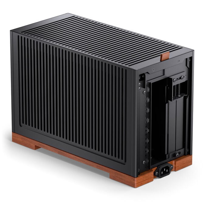 Jonsbo T9 Black PC Case, Mini Case, ITX, PCIe 5.0 Riser Cable - Black image number 6