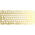 Glorious GMMK Pro 75 % Switch Plate - Messing, ANSI image number null