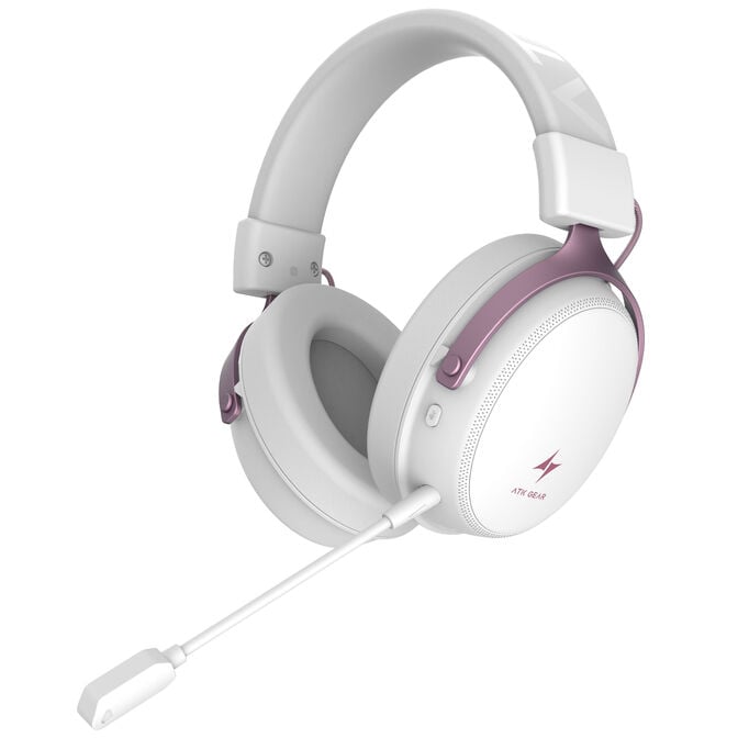 ATK N9 Neptune Ultra Wireless Gaming Headset - white/pink image number 1