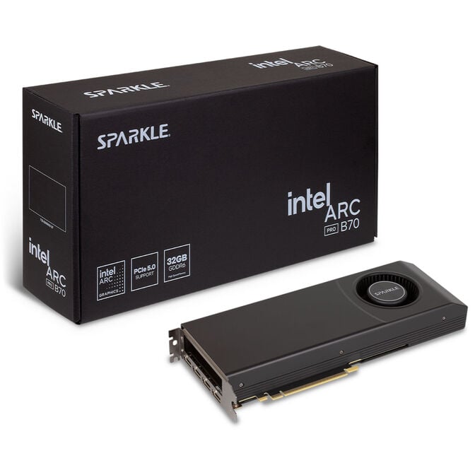 Sparkle Arc Pro B70 Blower Grafikkarte, 32768 MB GDDR6 image number 0