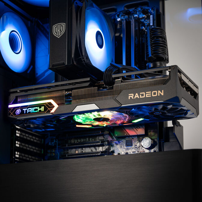 WQHD Gaming-PC, AMD Ryzen 7 7800X3D, ASRock Radeon RX 9070 XT, 32GB DDR5-RAM - King Deal image number 5