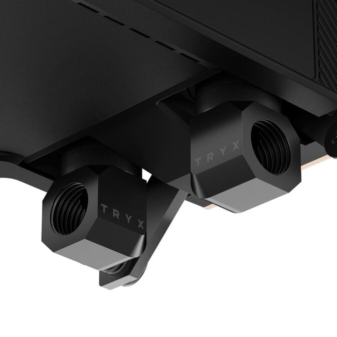 TRYX Panorama CPU Wasserblock, AMOLED-Display, Intel- und AMD-Sockel - schwarz image number 4