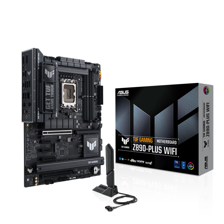 ASUS TUF Gaming Z890-Plus WiFi Mainboard, Sockel LGA 1851, Intel Z890, ATX, DDR5 image number 0
