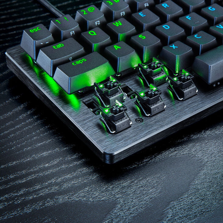 Razer Huntsman V3 Pro Mini keyboard Gaming USB QWERTZ German Black image number 9