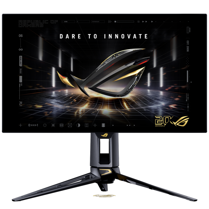 ASUS ROG Swift OLED PG27AQWP-G Edition 20, 27-inch WQHD Gaming Monitor, 720Hz, WOLED, G-SYNC Compatible image number 0