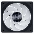 Lian Li UNI FAN CL FLEX Wireless PWM-L&uuml;fter, ARGB - Reverse Blade, 120mm, schwarz, 3er-Pack mit Controller image number null
