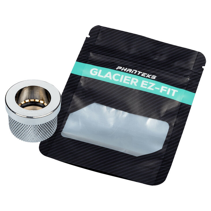 PHANTEKS Glacier EZ-Fit F16G1/4 Fitting – Chrome image number 4