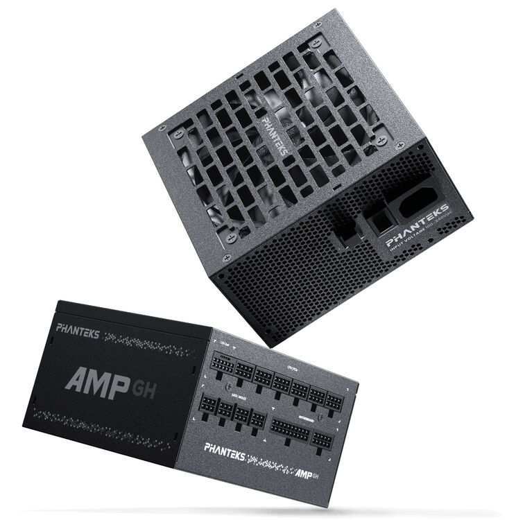 Phanteks AMP GH 1000W 80 PLUS Platinum Power Supply, PCIe 5.1, ATX 3.1 - 1000 Watt, black image number 4