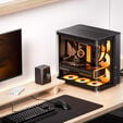 Jonsbo TK-2 2.0 Midi-Tower, Tempered Glass - schwarz image number null