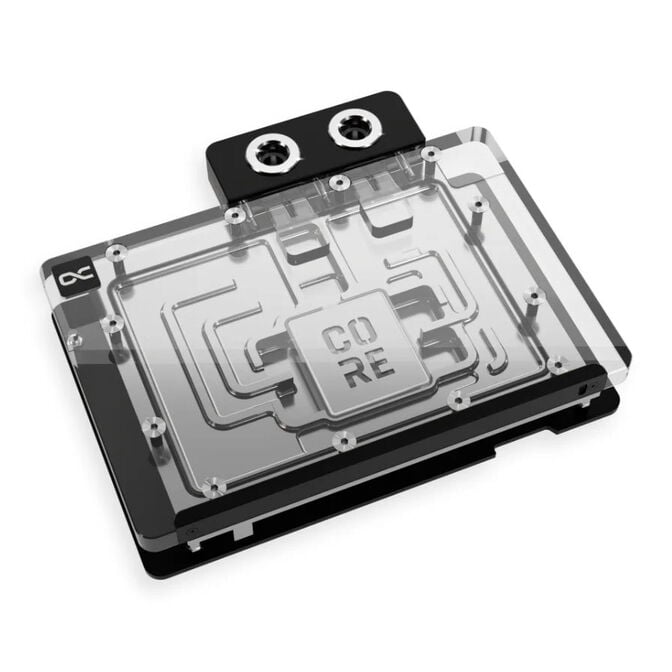 Alphacool Core GeForce RTX 5080 Gaming Trio GPU Water Block, ARGB, with Backplate - Acrylic image number 0