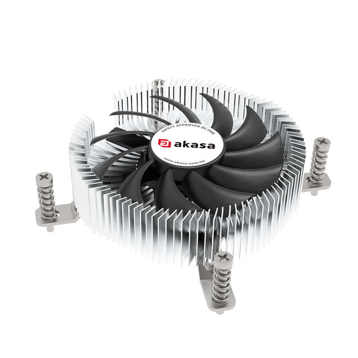 Akasa AK-CC6610EP01 Low Profile CPU-Cooler - Socket LGA 1700 image number 0