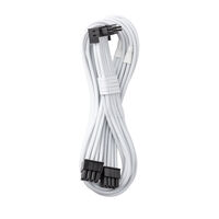 CableMod C-Series Pro Anschlusskabel - Variante A, 90°, 16-Pin zu 2x 8-Pin PCIe, weiß
