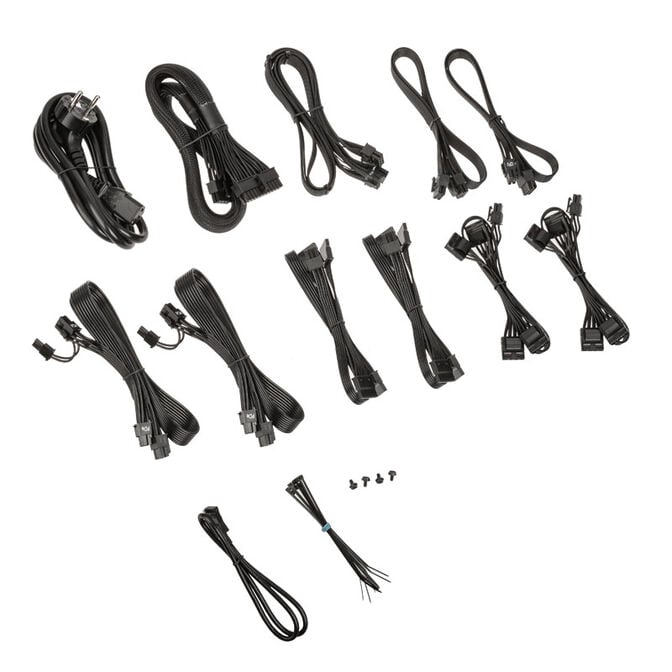 Corsair HXi Series (2023) HX1000i power supply 80 PLUS Platinum, modular - 1000 Watt, black image number 8