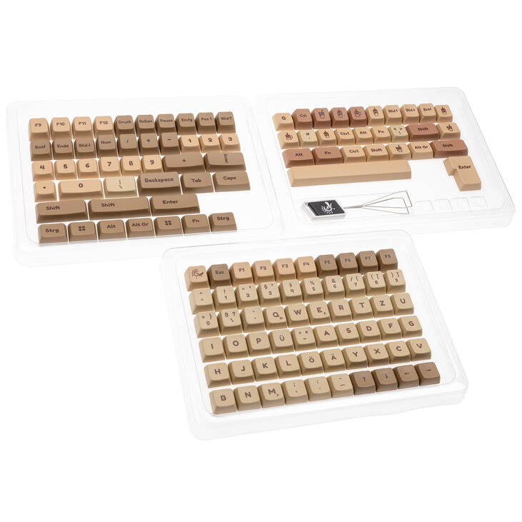 Ducky Boba Keycap Set, PBT, Dye-Sub - MDA image number 0