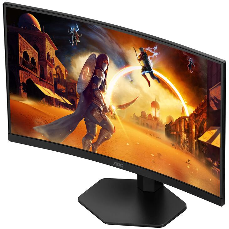 AOC Gaming C27G4ZXU 27 inch Curved Gaming Monitor, 280Hz, VA Panel, Adaptive Sync image number 4
