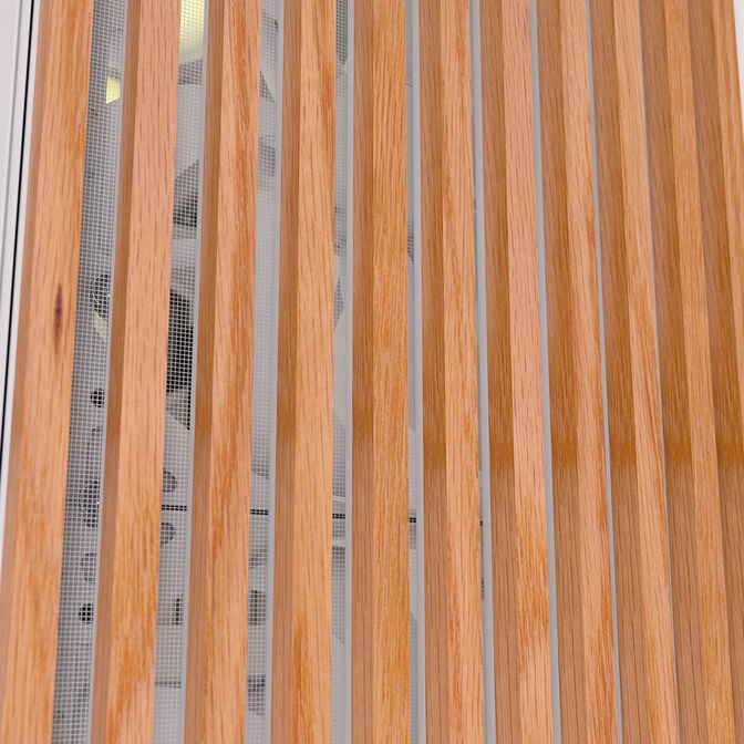 Corsair FRAME 5000D Wood RS PC-Geh&auml;use, Midi-Tower, E-ATX, Tempered Glass - inklusive 3x L&uuml;fter, wei&szlig;, Holz image number 5