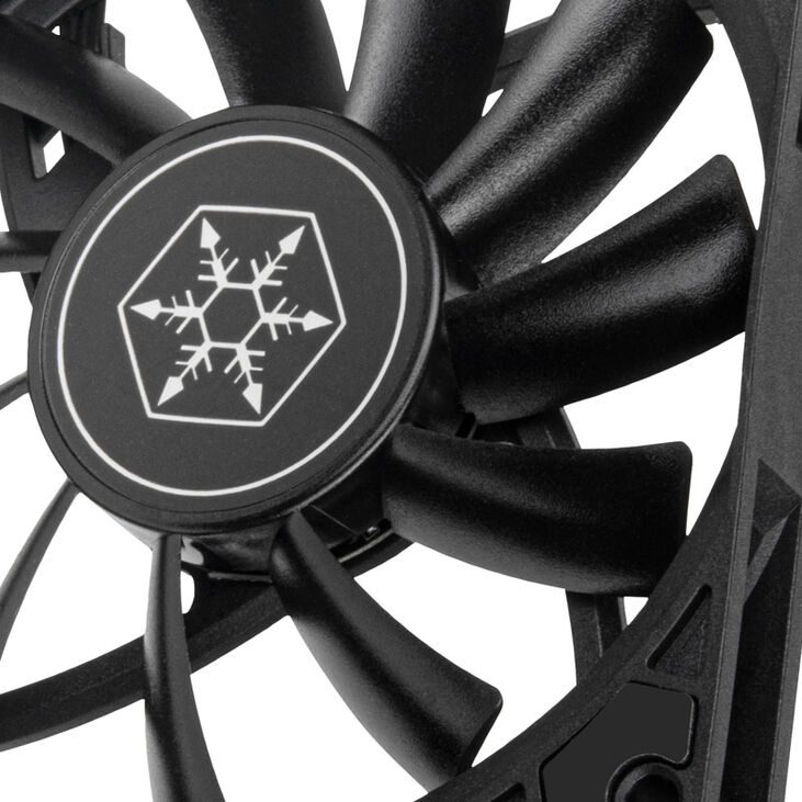 SilverStone Air Slimmer SST-AS90B Slim Fan - 92mm, black image number 4