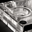 EK Water Blocks EK-Quantum Kinetic3 FLT D5 PWM Reservoir-Pump Combo - 120mm, D-RGB, Acrylic image number null