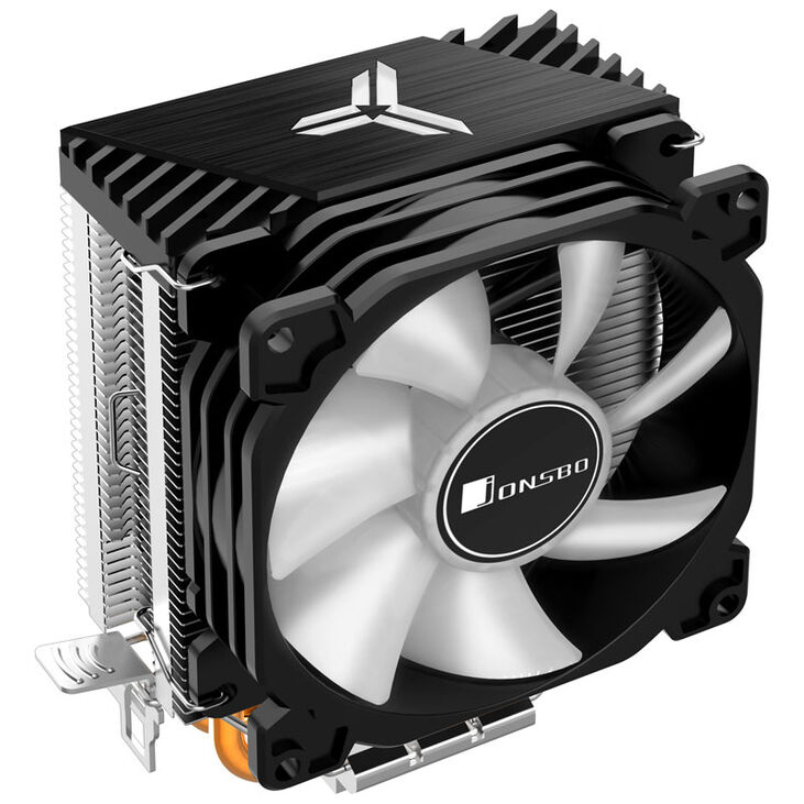 Jonsbo CR-1200 CPU cooler, RGB - 92mm, black image number 5