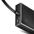 AXAGON HUE-F7C 7x USB 3.2 Gen 1 Aluminium Flat Hub, 30 cm USB-C cable image number null