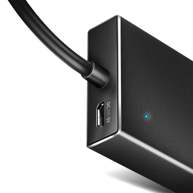 AXAGON HUE-F7C 7x USB 3.2 Gen 1 Aluminium Flat Hub, 30 cm USB-C cable image number 4