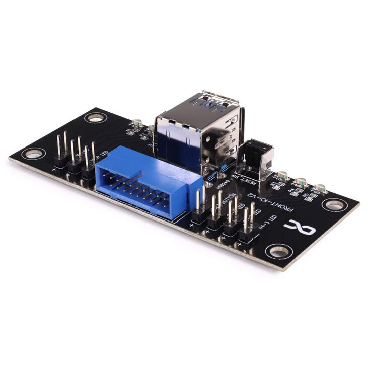 Alphacool ES Front I/O-Panel mit USB 3.0 und Kabelsatz für Servergehäuse image number 1
