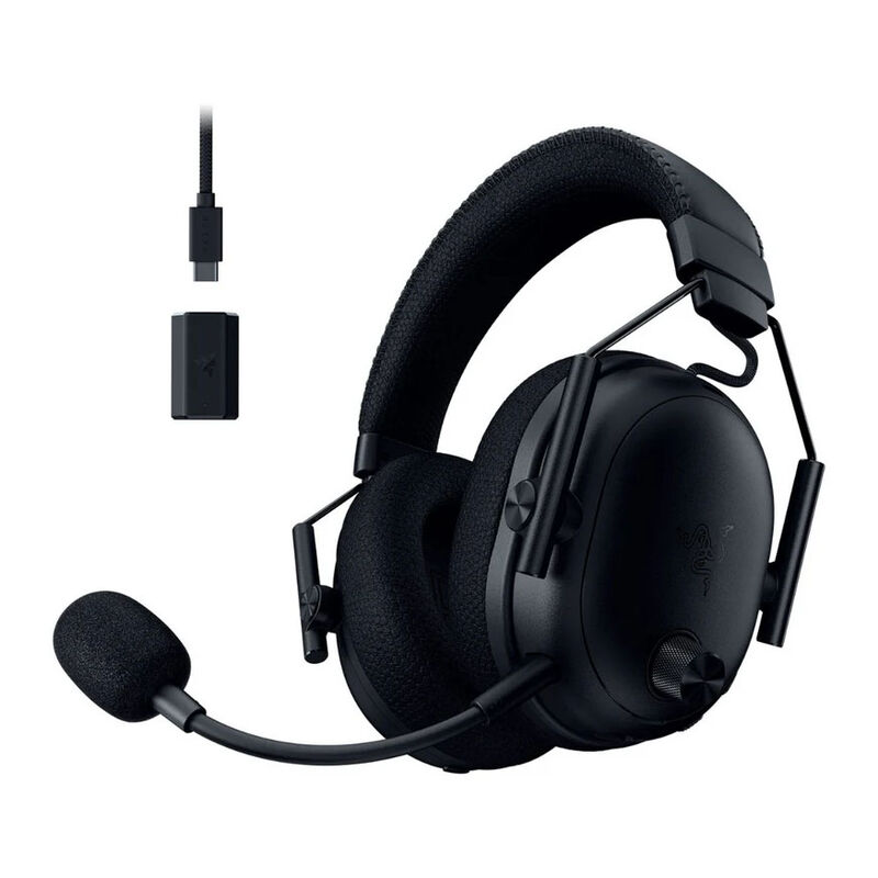 Razer BlackShark V3 Kabelloses Gaming-Headset, Hyperspeed Gen‑2, TriForce-Treiber - Schwarz