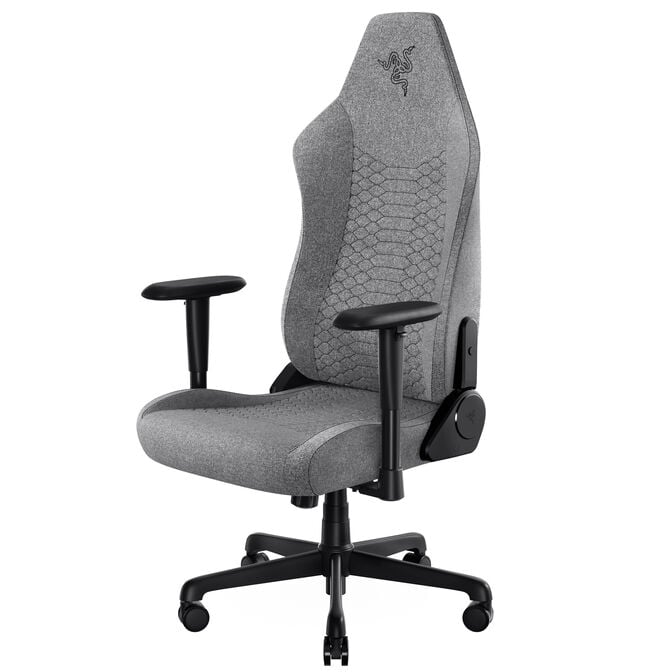 Razer Iskur V2 X Gaming Chair, integrated lumbar support, fabric cover, 2D armrests - black image number 2