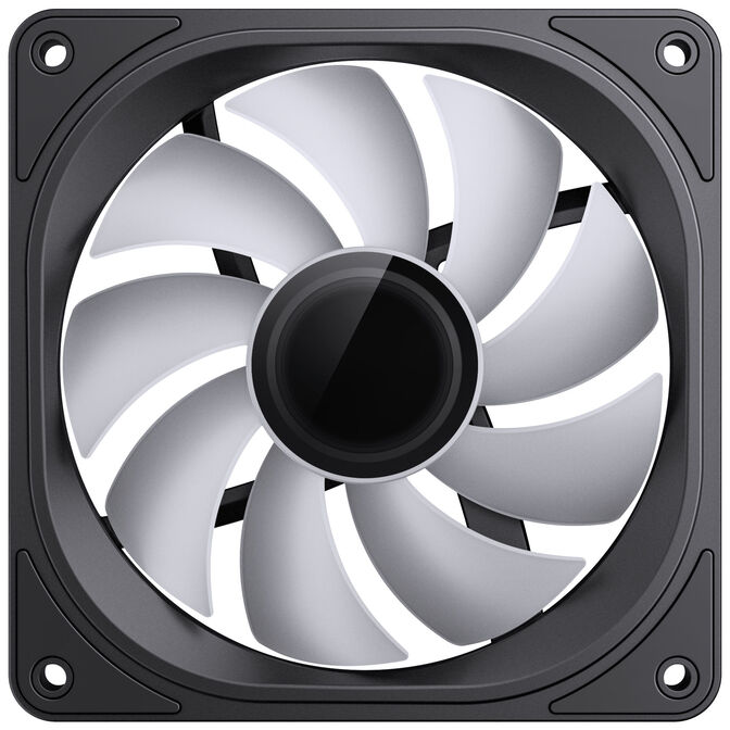 Jonsbo FR-606B 120 PWM fan, RGB - 120mm, black image number 6