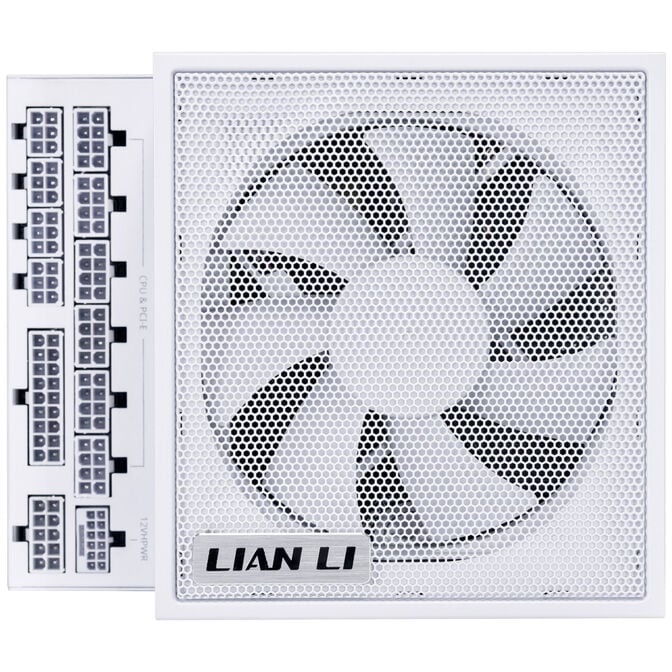 Lian Li EDGE EG0850 80 PLUS Platinum Netzteil, PCIe 5.1, ATX 3.1 - 850 Watt, wei&szlig; image number 4