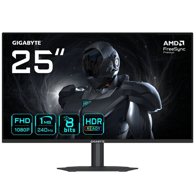 GIGABYTE G25F2A 24.5-inch FHD Gaming Monitor, 240Hz, SS-IPS Panel, FreeSync Premium image number 0