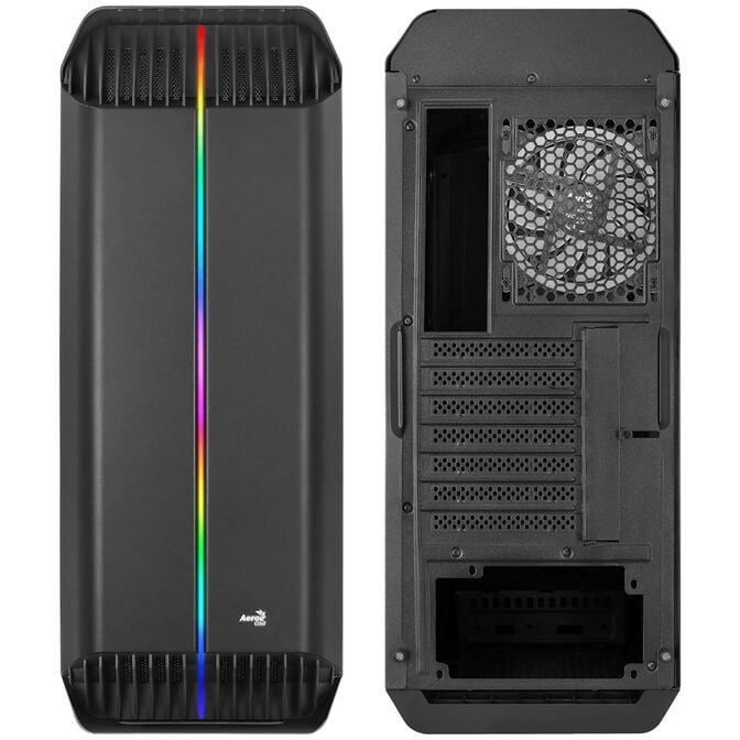 Aerocool Gladiator Duo Midi-Tower - schwarz Window image number 2