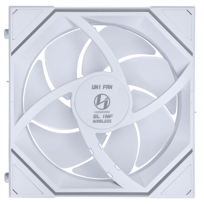 Lian Li UNI FAN SL-INF Wireless L&uuml;fter, ARGB, PWM - 120mm, wei&szlig; image number 5