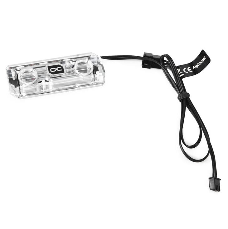 Alphacool HDX Apex M.2 2280 SSD Cooler, ARGB - Acrylic image number 2