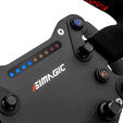 Simagic GTS steering wheel with quick release - Alcantara, 30 cm image number null