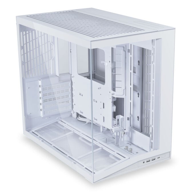 Lian Li O11 Dynamic Mini V2 - white - 5x UNI FAN SL-INF 120 ARGB Reverse Blade PWM fans - 120mm image number 3