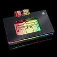 Bitspower NEBULA Suprim/Gaming Trio/Vanguard RTX 5090 Water Cooler, ARGB - acrylic, black image number null