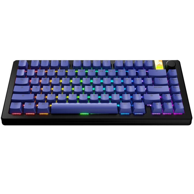 Glorious GPBT Basics Keycaps, ANSI Layout (US), PBT, Doubleshot - Mana Blue image number 1