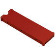 AXAGON CLR-M2 passiver M.2-SSD-K&uuml;hlk&ouml;rper - 2280, Aluminium, rot image number null