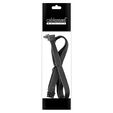 CableMod Basics Universelles 12V-2x6-Kabel, 90&deg; Anschluss, 16-Pin zu 16-Pin - schwarz, 60 cm, var. A image number null