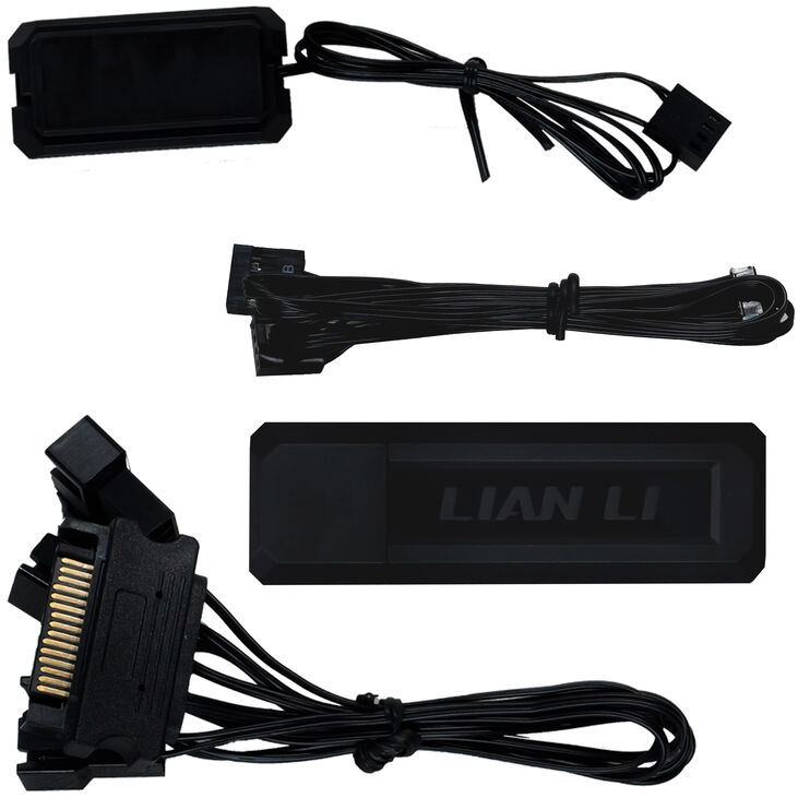 Lian Li UNI FAN TL Wireless Fans, ARGB, PWM, 3-Pack – Reverse Blade, 120 mm, Black image number 8