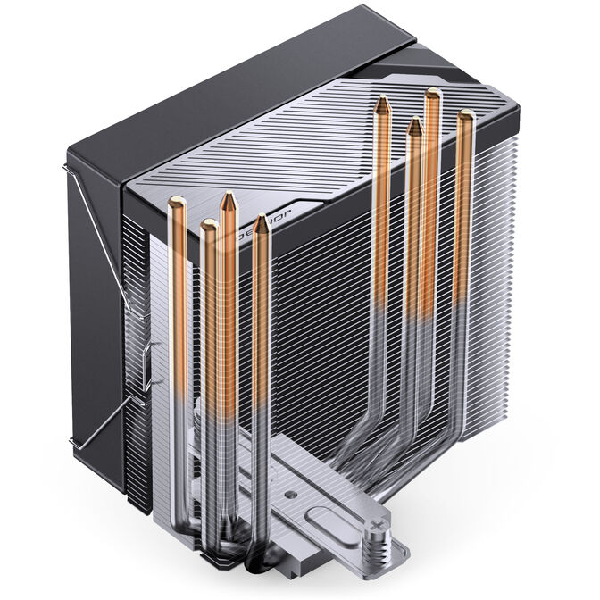 Jonsbo CA40 CPU Cooler PWM, RGB - black image number 11