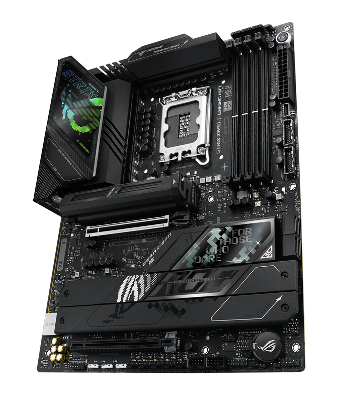ASUS ROG STRIX Z890-F Mainboard, Sockel LGA 1851, Intel Z890, ATX, DDR5 image number 2