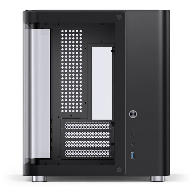 Jonsbo TK-1 2.0 Micro-ATX case, Tempered Glass - black image number 8