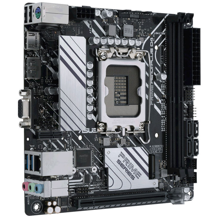 ASUS Prime H610I-Plus D4-CSM, Intel H610 Mainboard, Sockel 1700, DDR4 image number 5