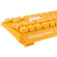 Ducky One 3 Yellow TKL Gaming Tastatur, RGB LED - MX-Black (US) image number null