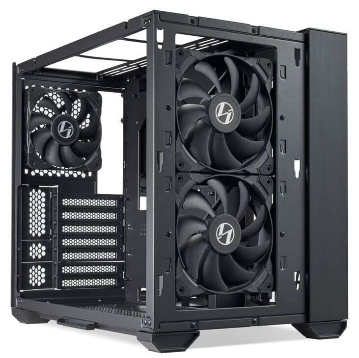 Lian Li O11 Air Mini, Midi-Tower, Tempered Glass - schwarz image number 8