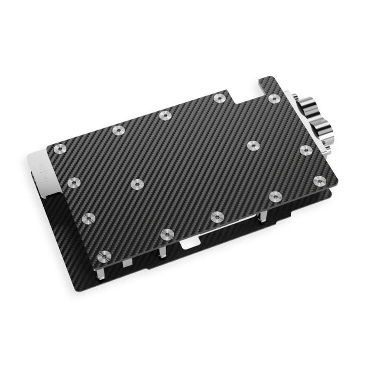 Alphacool ES RTX 5080 Reference 1-Slot-Design GPU-Wasserblock mit Backplate - Kupfer image number 0