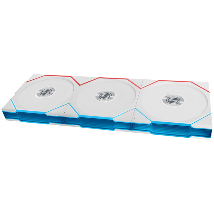 Lian Li UNI FAN TL Wireless Lüfter, ARGB, PWM, 3er-Pack - 120 mm, weiß image number 0