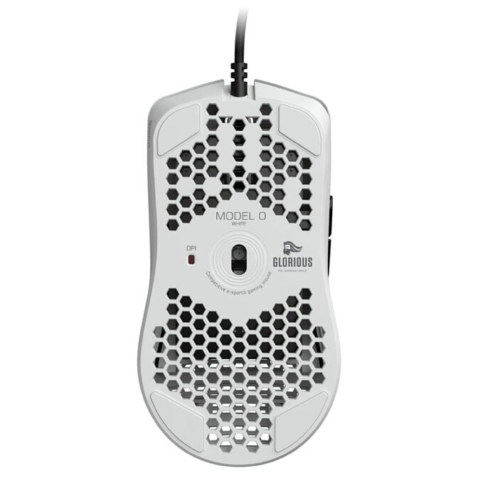Glorious Model O (white, matte) + Bungee (white) + Model O G-Skatez image number 4
